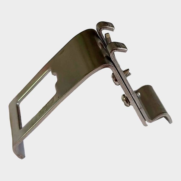 Adaptador para Riel DIN Keystone 1 Puerto Metálico 2