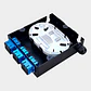 Cabecera Fibra Óptica Riel DIN 12 fibras SC interior - Miniatura 2