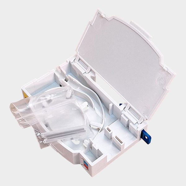 Cabecera Fibra Óptica Riel DIN 2 fibras SC simplex interior 3