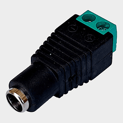 Conector 12VDC Jack Hembra para Cámara