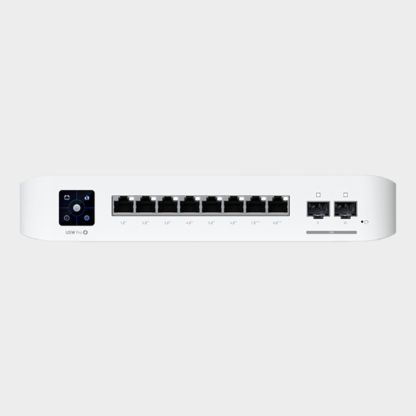 Switch UniFi USW-Pro-8-PoE 8 PoE 2 10G SFP+ 1