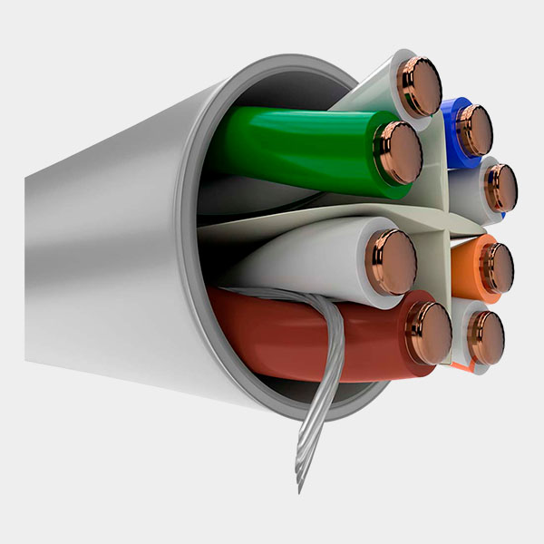 Cable UTP Cat 6 NEXXT 24AWG 305m 4 Pares Gris CM 3