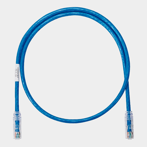 Patch Cord CAT 6A Netkey Panduit UTP LSZH Azul 26 AWG 0.9 m