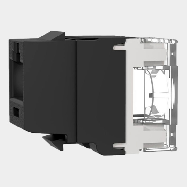 Modulo RJ45 CAT 6A Netkey Panduit Keystone Punchdown UTP Negro 3