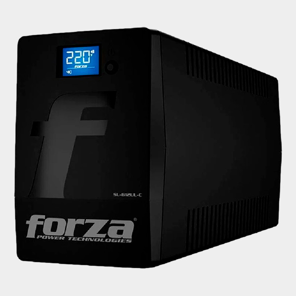 UPS 600VA / 300 Watts Forza SL-612UL-C 1