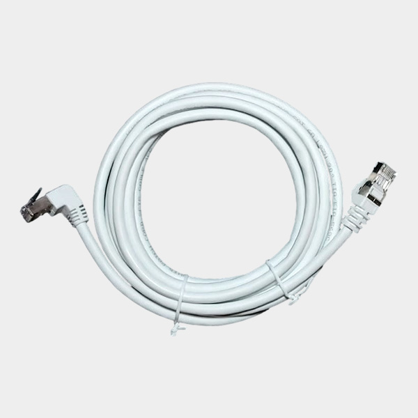 Patch Cord CAT 6 NHTD UTP LSZH Blanco 3 m Angular 90° 1