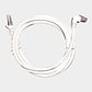 Patch Cord CAT 6 NHTD UTP LSZH Blanco 2 m Angular 90° - Miniatura 1