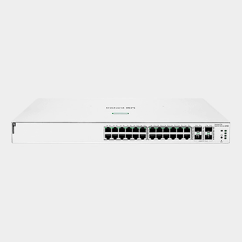 Switch Aruba Ion HPE 1930-24G 24 Puertos Gigabit 4SFP+ PoE 370W