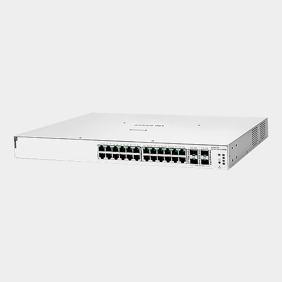 Switch Aruba Ion HPE 1930-24G 24 Puertos Gigabit 4SFP+ PoE 370W