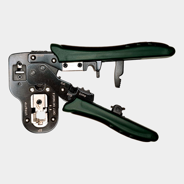 Herramienta Crimpeadora Plug RJ45 con Pelacables 2