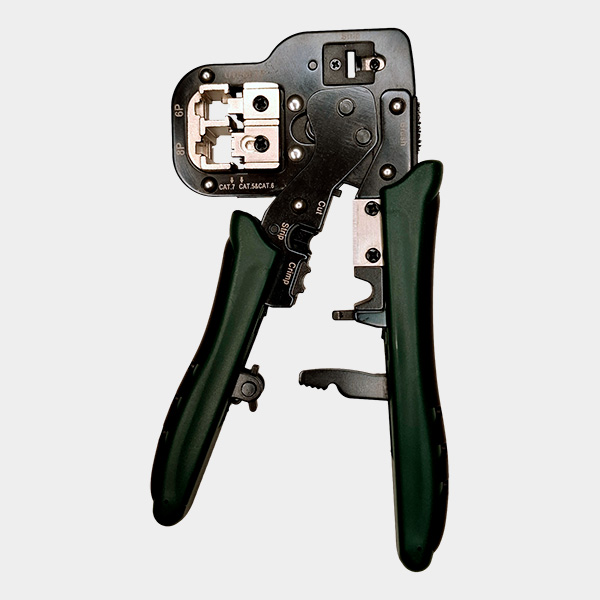 Herramienta Crimpeadora Plug RJ11 / RJ45 con Pelacables 2