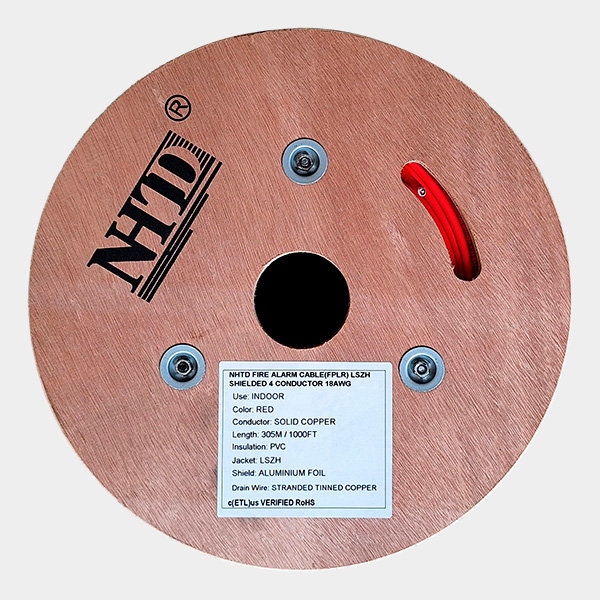 Cable Incendio 4x18 AWG con Foil NHTD 305m 2
