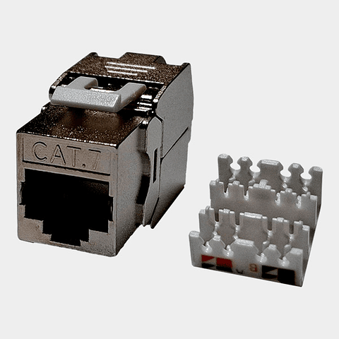 Modulo RJ45 CAT7 STP Keystone Sin Herramienta