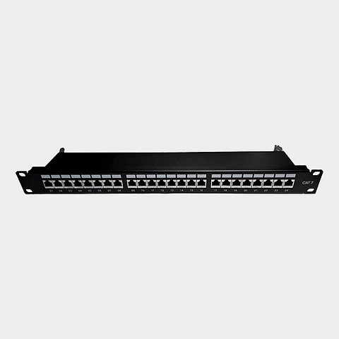 Patch Panel 24 Puertos CAT 7 STP 110-KR