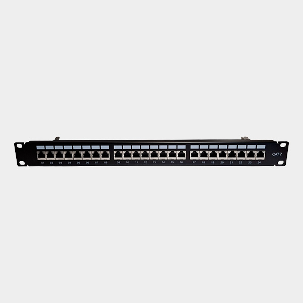 Patch Panel 24 Puertos CAT 7 STP 110-KR 2
