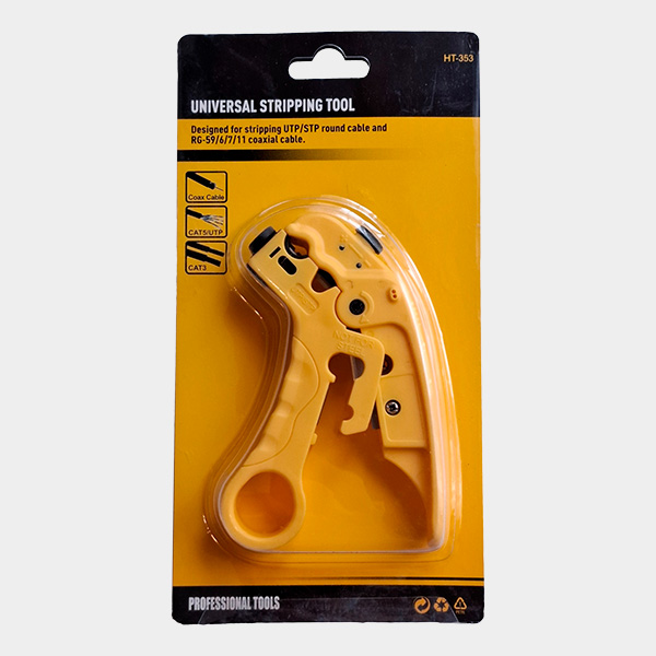 Herramienta Pelacables Universal pro UTP/STP/RG 4