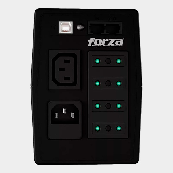 UPS 800VA / 480 Watts Forza SL-812UL-C 2