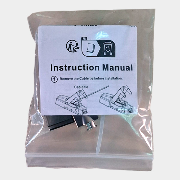 Plug Modular sin herramienta RJ45 FTP CAT6A blindado 6