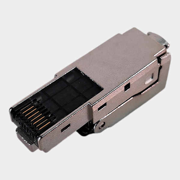 Plug Modular sin herramienta RJ45 FTP CAT6A blindado 8