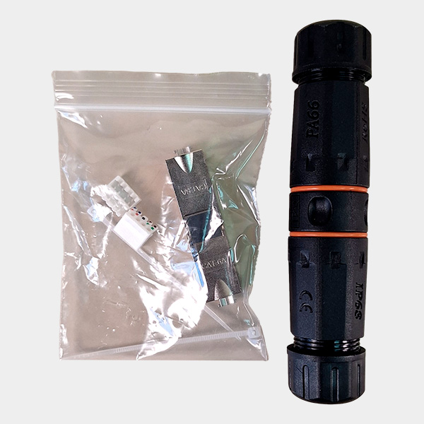 Modulo Acoplador IDC CAT 6A FTP Exterior IP68 1