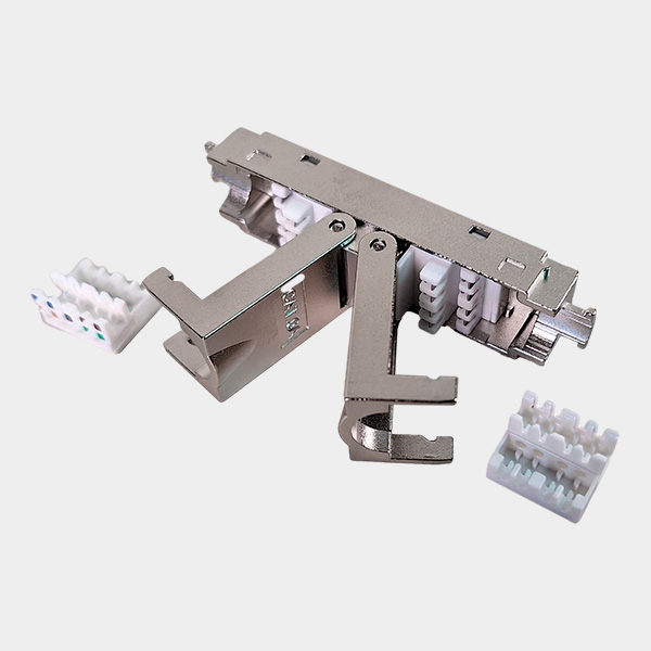 Modulo Acoplador IDC CAT 6A FTP Exterior IP68 2