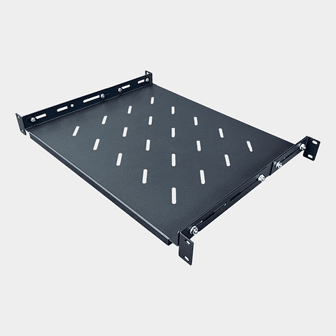 Bandeja Rack 19" 1U Fija Ajustable 30 - 45cm