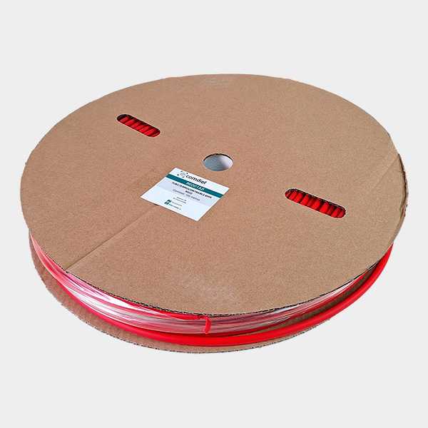 Tubo Termocontraíble 6 mm Rojo 100 m  3