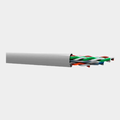 Cable UTP Cat 6 Furukawa MultiLan 305m 4 Pares 24AWG LSZH Gris