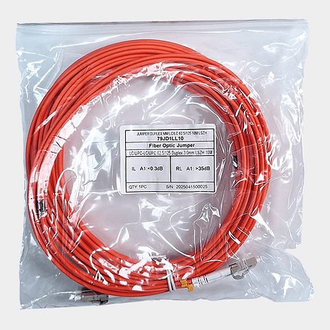 Jumper LC/LC Multimodo Duplex LSZH Naranjo 10m