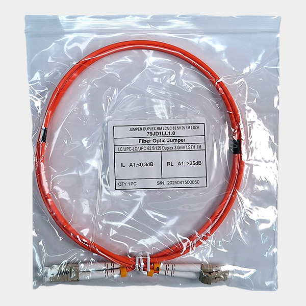 Jumper LC/LC Multimodo Duplex LSZH Naranjo 1m 1