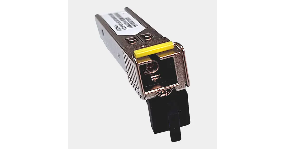 Módulo SFP WDM Monomodo 1.25Gbps SC TX1550-RX1310 60km