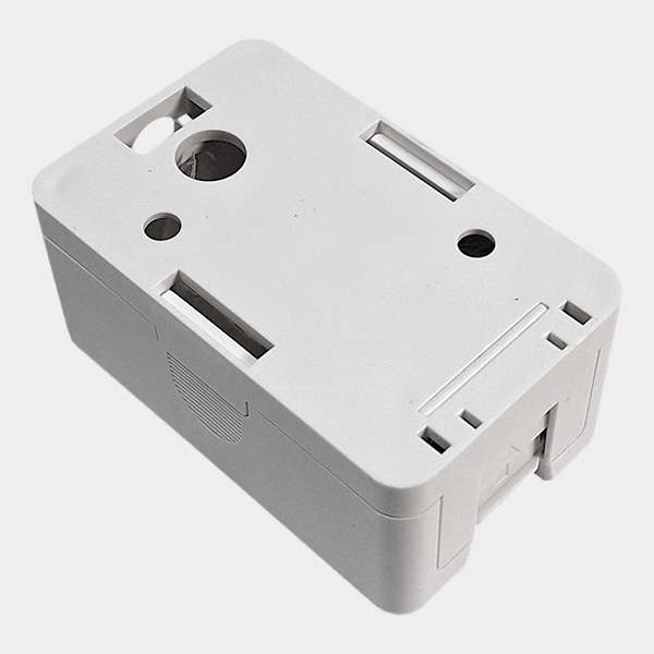 Roseta Modular 1 Puerto Keystone RJ45 Vacío Blanco 3