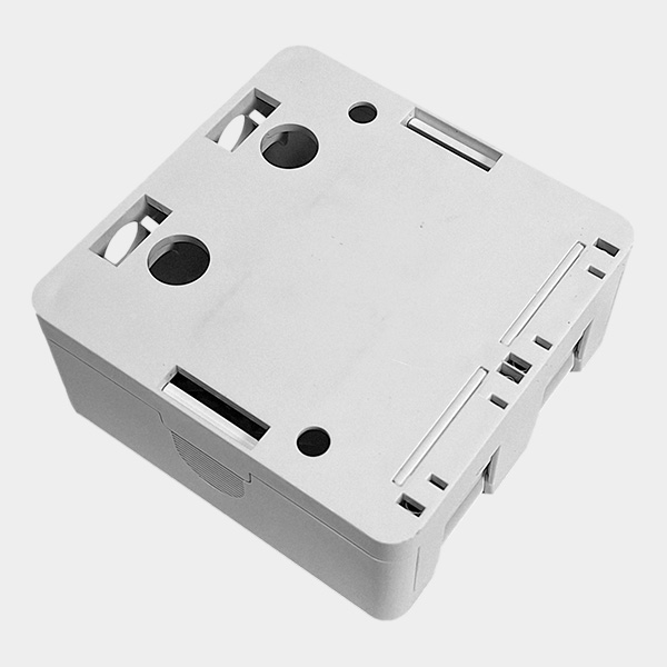 Roseta Modular 2 Puertos Keystone RJ45 Vacío Blanco 3