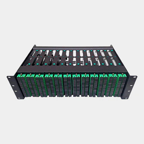 Cabecera Fibra Óptica 19" 3U 288 Puertos SC APC