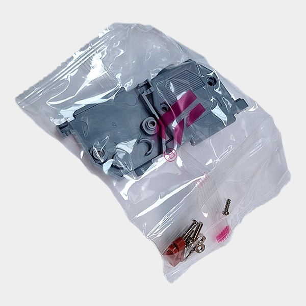 Tapa Plástica Conector DB25 180° Gris 2