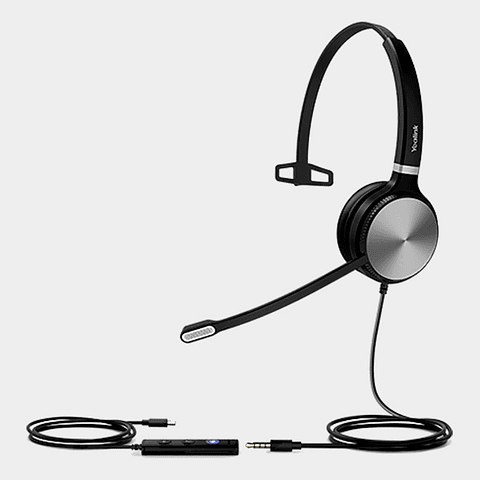 Cintillo Yealink USB UH36 Mono Negro