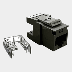 Modulo RJ45 CAT 6 Furukawa Multilan Negro