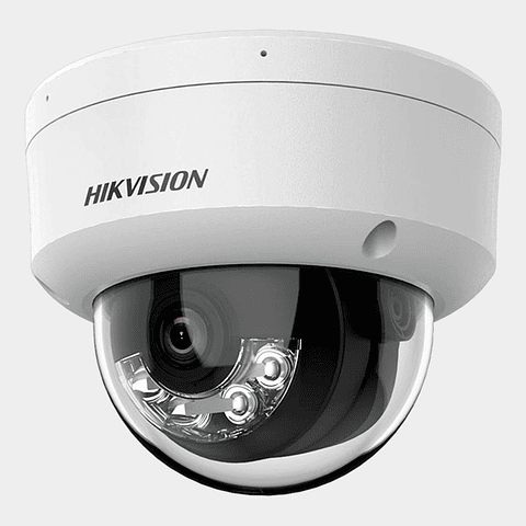 Camara Domo IP Hikvision 2MP Exterior Lente Fijo IR 30m IK08