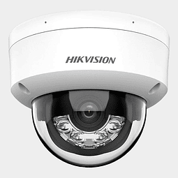 Camara Domo IP Hikvision 4MP Exterior Lente Fijo IR 30m IK08