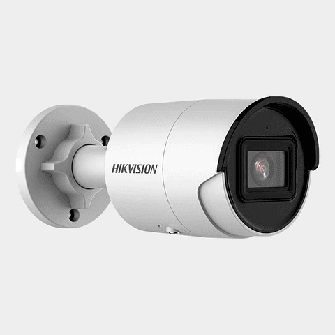 Camara Mini Bullet IP Hikvision 6MP AcuSense IR 30m