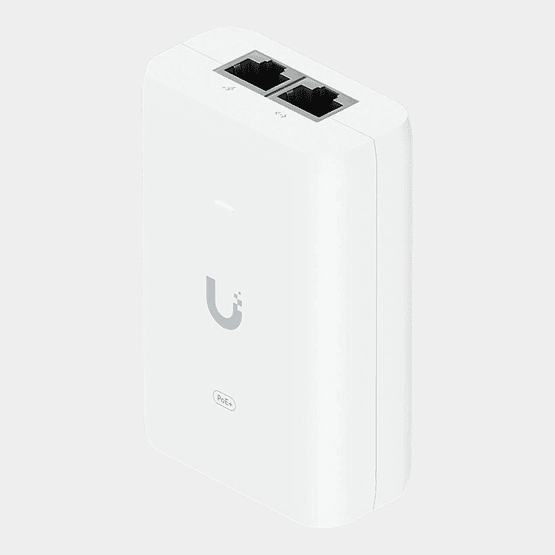 Inyector PoE Ubiquiti U-POE+ 48VDC 31,2W