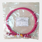 Jumper LC/LC Multimodo OM4 Duplex LSZH Rosado Oscuro 3m  - Miniatura 2