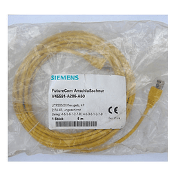 Patch Cord CAT 5E UTP Amarillo 6 m