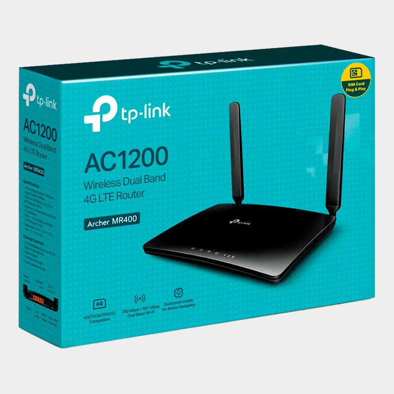 Router Inalambrico TP-Link Archer MR400 4