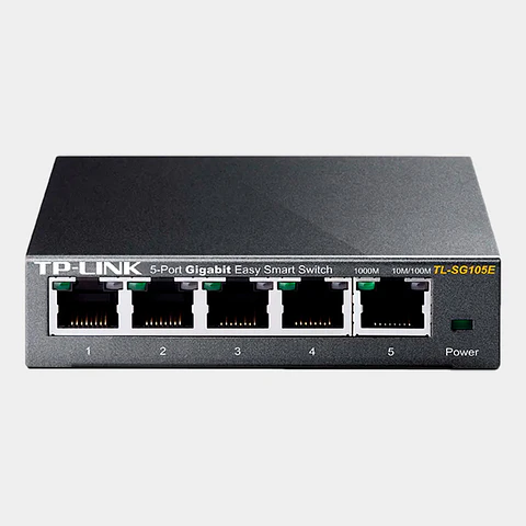 Switch TP-Link TL-SG105E Smart 5 Puertos Gigabit 