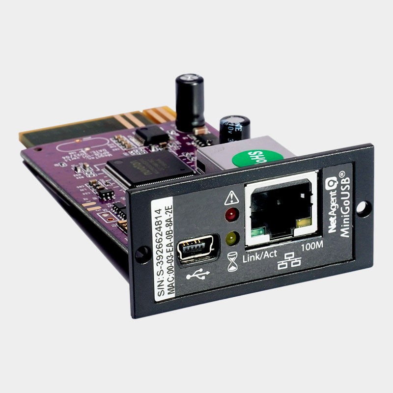 Tarjeta SNMP UPS Enersafe SNMPMTMINI 1