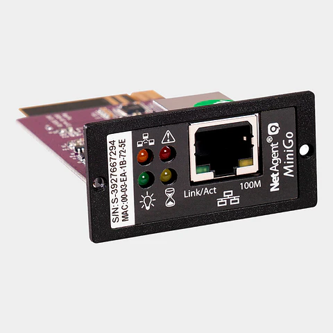Tarjeta SNMP UPS Enersafe SNMPMINISUB