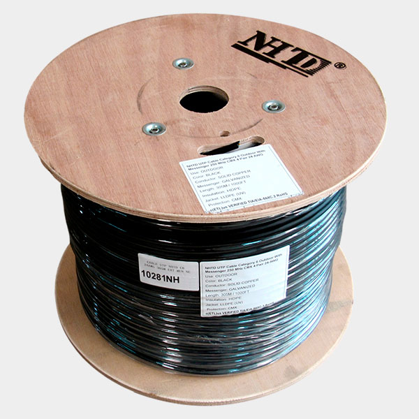 Cable UTP Cat 6 NHTD 305m 4 Pares 23AWG Exterior Gel 1