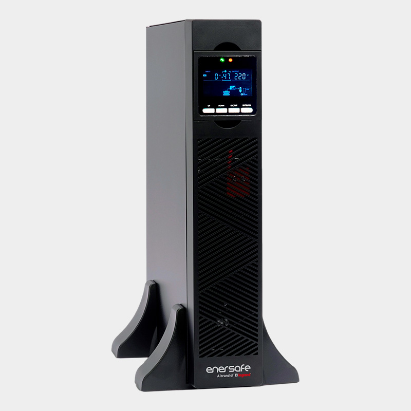 UPS 1000 VA / 900 Watts Enersafe ESOL Long Run UPSESOLRTHCLR1KVA 1