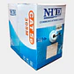 Cable UTP Cat 5E NHTD 305m 4 Pares 24AWG Exterior con Gel Negro - Miniatura 1